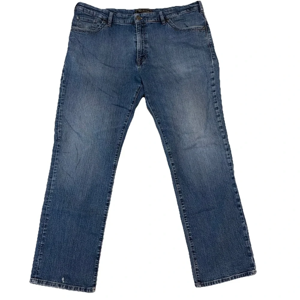 34 Heritage Charisma Men's Jeans Size 42x32 Classic Fit Comfort‎ Rise Med Wash
